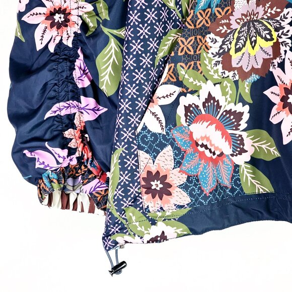 Johnny Was Harmon Jacket Reversible, Multi-Pattern, Rain Jacket, Hooded, Lg, NWT - Picture 7 of 15